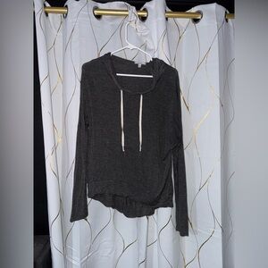 Grey long sleeve shirt